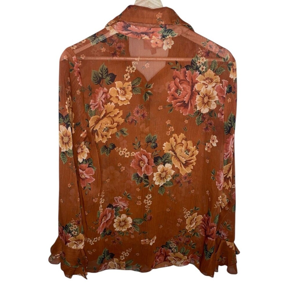 SHOW ME YOUR MUMU Carmela Top in the Garden Harvest pattern - Picture 5 of 7